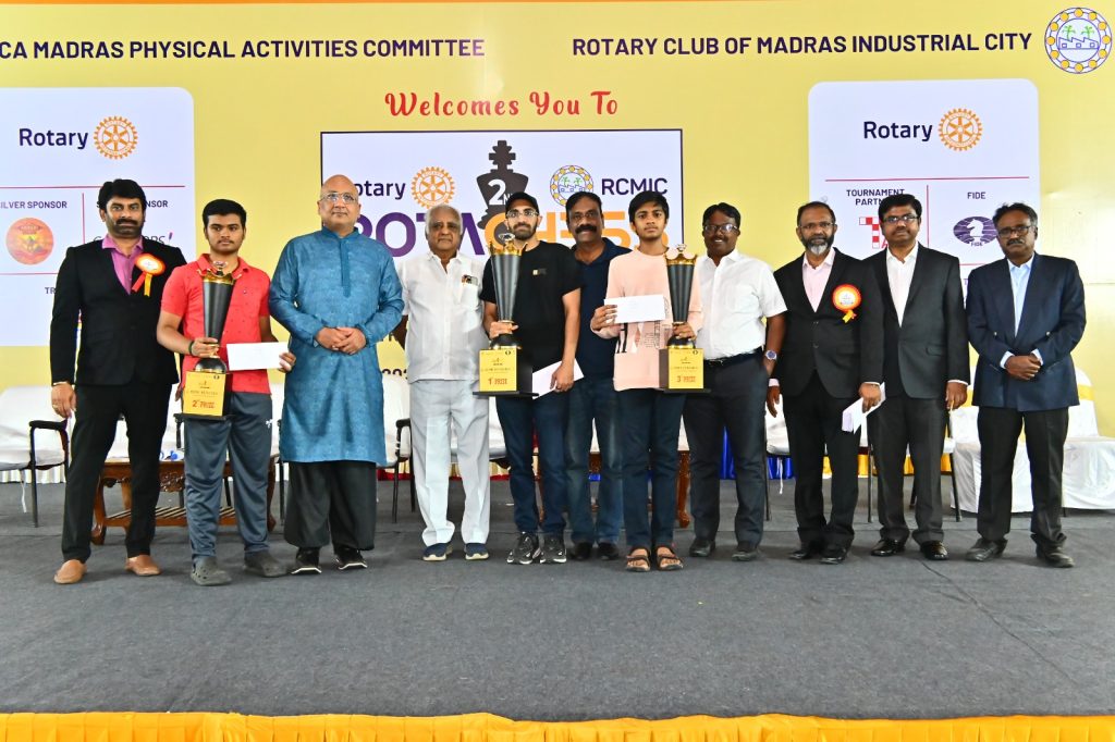 2nd Edition of Rotachess Tournament gets good response!