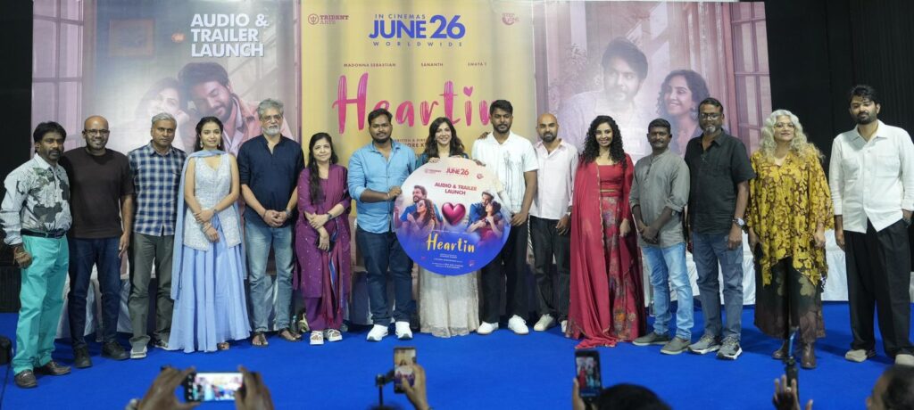 *நடிகர் சனந்த் நடிக்கும் ‘ஹார்ட்டின் ‘ படத்தின் இசை மற்றும் முன்னோட்ட வெளியீட்டு விழா*!