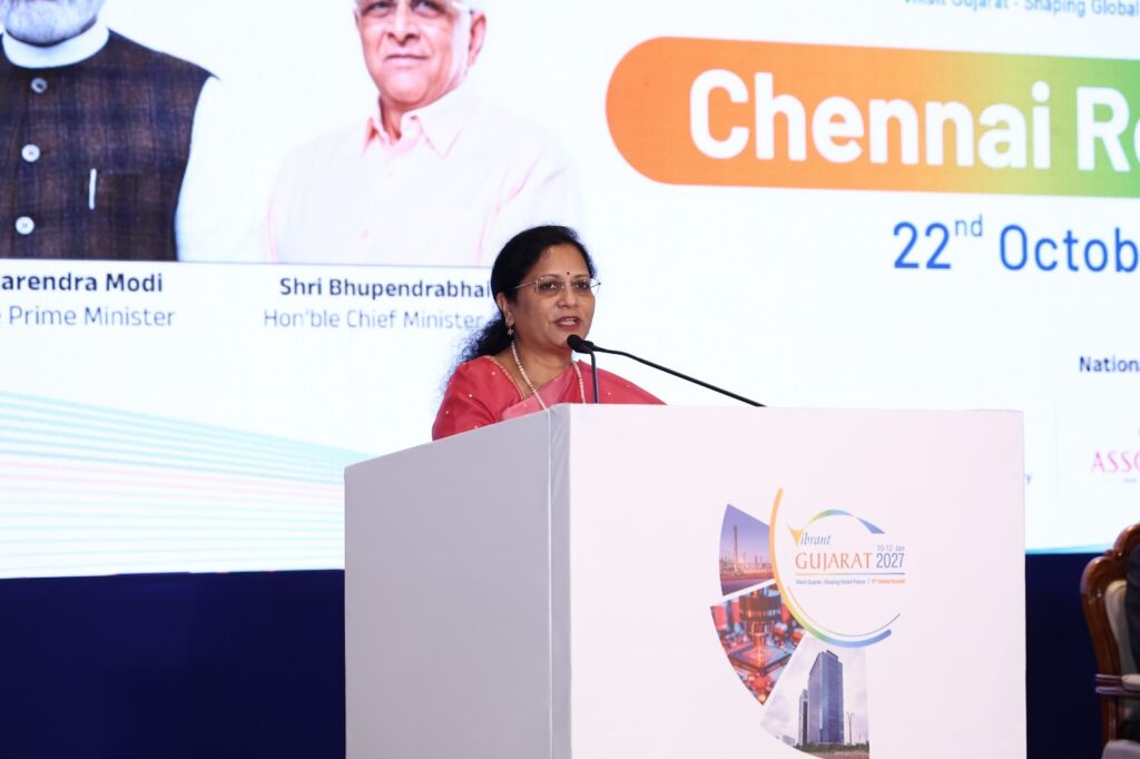 Vibrant Gujarat Global Summit 2027 Roadshow Held in Chennai, Highlights Opportunities for Industrial Collaboration!