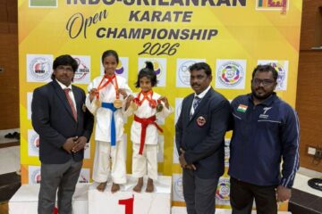 தமிழகத்தை சேர்ந்த இளம் கராத்தே வீரர்கள் இந்திய- இலங்கை ஓபன் கராத்தே சாம்பியன்ஷிப் 2026 போட்டியில் 32 பதக்கங்களை வென்று சாதனை!